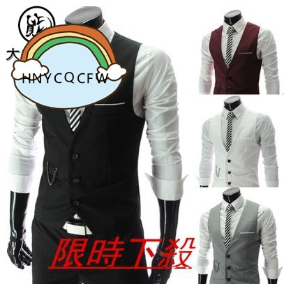 Áo Vest Không Tay Thời Trang Công Sở Dành Cho Nam / Size S-3Xl