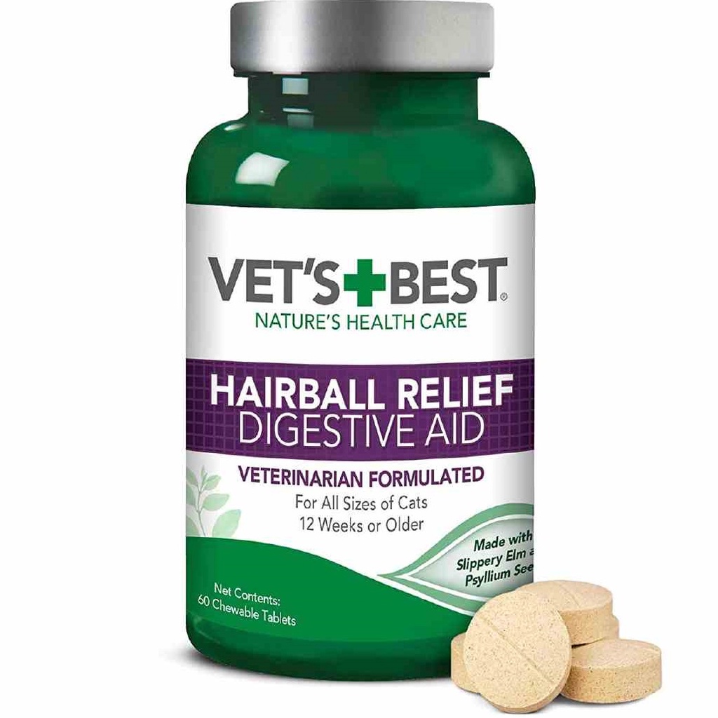 Vet's Best Hairball tiêu Búi lông 60 viên cho mèo
