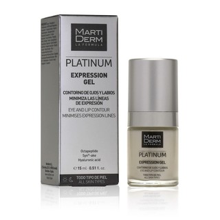 [TEM CÔNG TY] Gel Dưỡng Làm Giảm Nếp Nhăn Ở Mắt Và Khóe Miệng -- MartiDerm Platinum Expression Gel 15ml