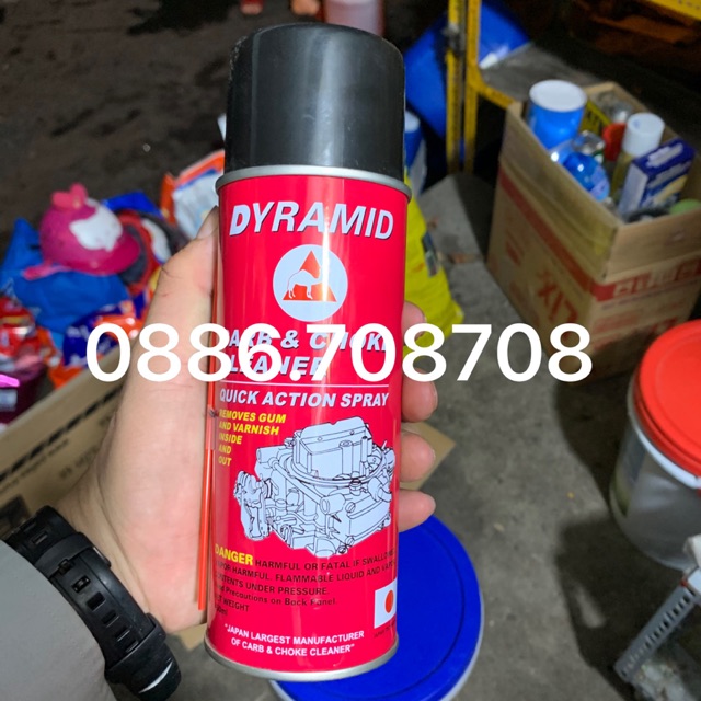 Chai xịt tẩy rửa bình xăng Dynamic 450ml