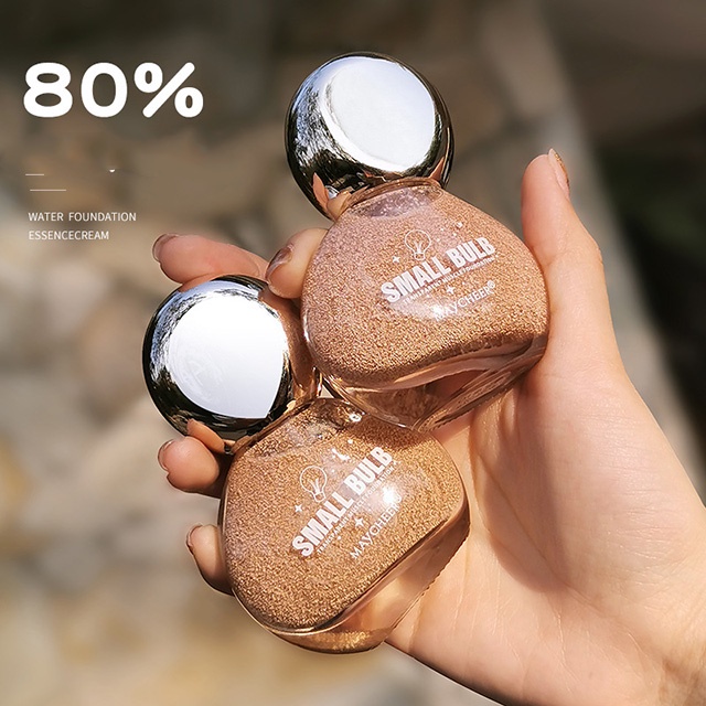 Kem Nền MAYCHEER SMALL BULB Che Khuyết Điểm Dưỡng Ẩm Kiềm Dầu Trên Da