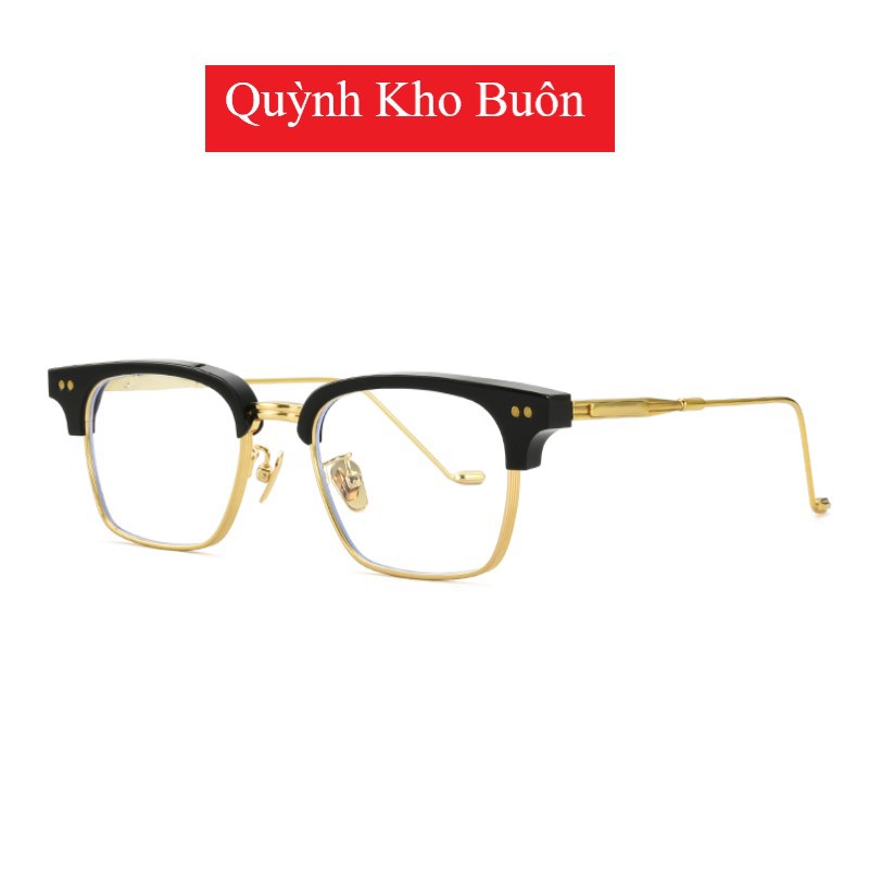 Gọng kính cận  GM Havana hợp kim Cao Cấp - mắt kính nam nữ chống ánh sáng xanh Hottrend Q2057 | WebRaoVat - webraovat.net.vn