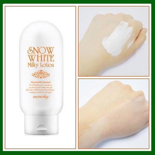 Sữa dưỡng thể  SECRET KEY❤️FREESHIP❤️Sữa dưỡng thể  dưỡng trắng da SECRET KEY Snow White Milky Lotion