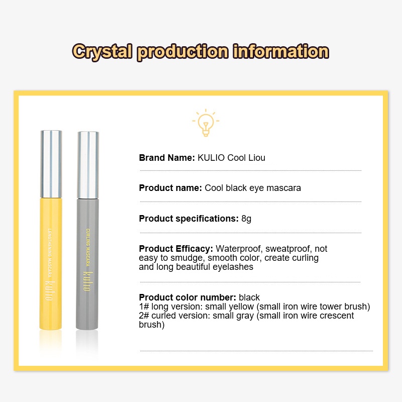 KULIO Lông mi giả màu đen cá tính và không nhòe cho học sinh
 | BigBuy360 - bigbuy360.vn