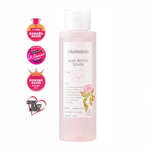 Nước hoa hồng Rose Water Toner Mamonde (Nhungshika)