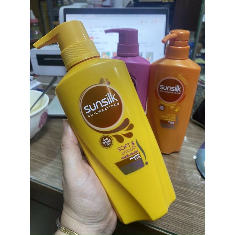 Dầu gội đầu Sunsilk Mềm Mượt 450ml, Thái Lan