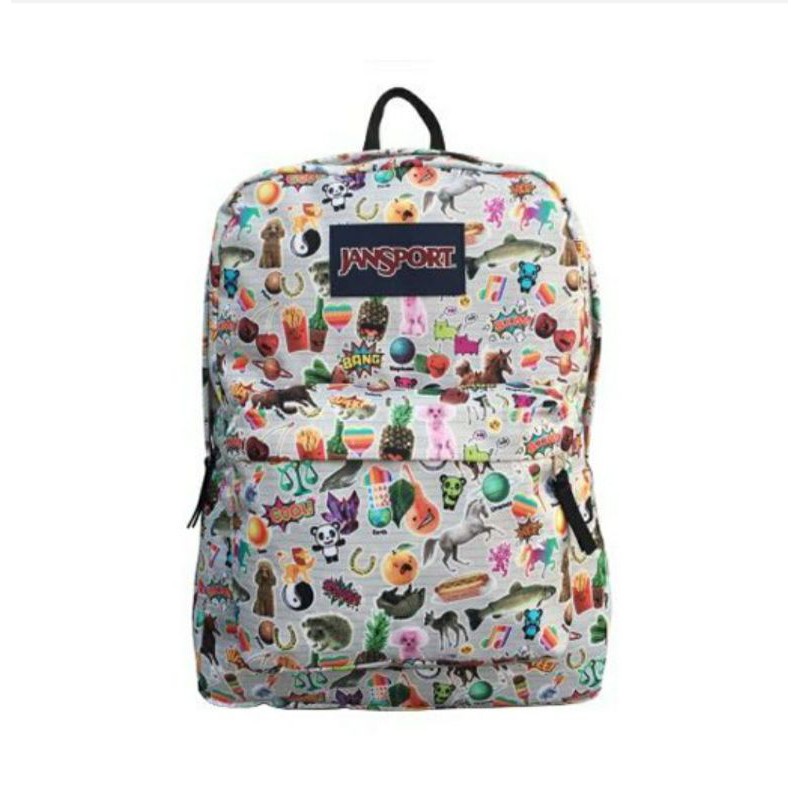 Balo Jansport sticker style