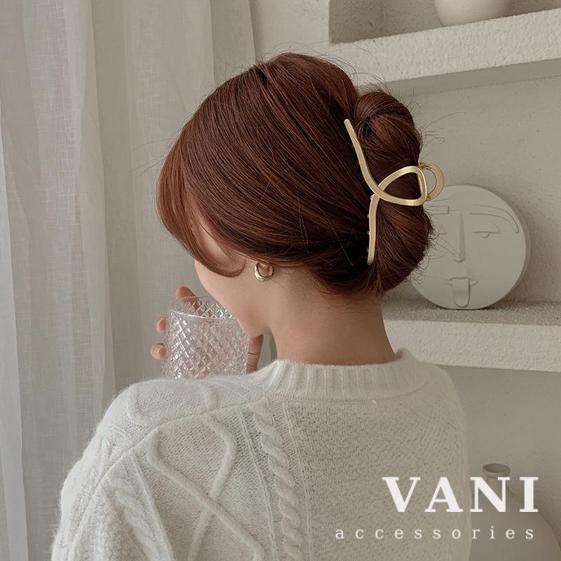 Kẹp Tóc Càng Cua Kim Loại Nhiều Hình Dáng Phong Cách Hàn Quốc - Vani Store [Pkt00182]