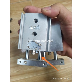 Xy lanh (1 cặp) chế cân lực DIY hàn Cell Pin có lò xo