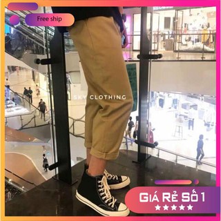 QUẦN KAKI NAM ♥️FREESHIP♥QUẦN XUÔNG MÀU BE ĐẬM