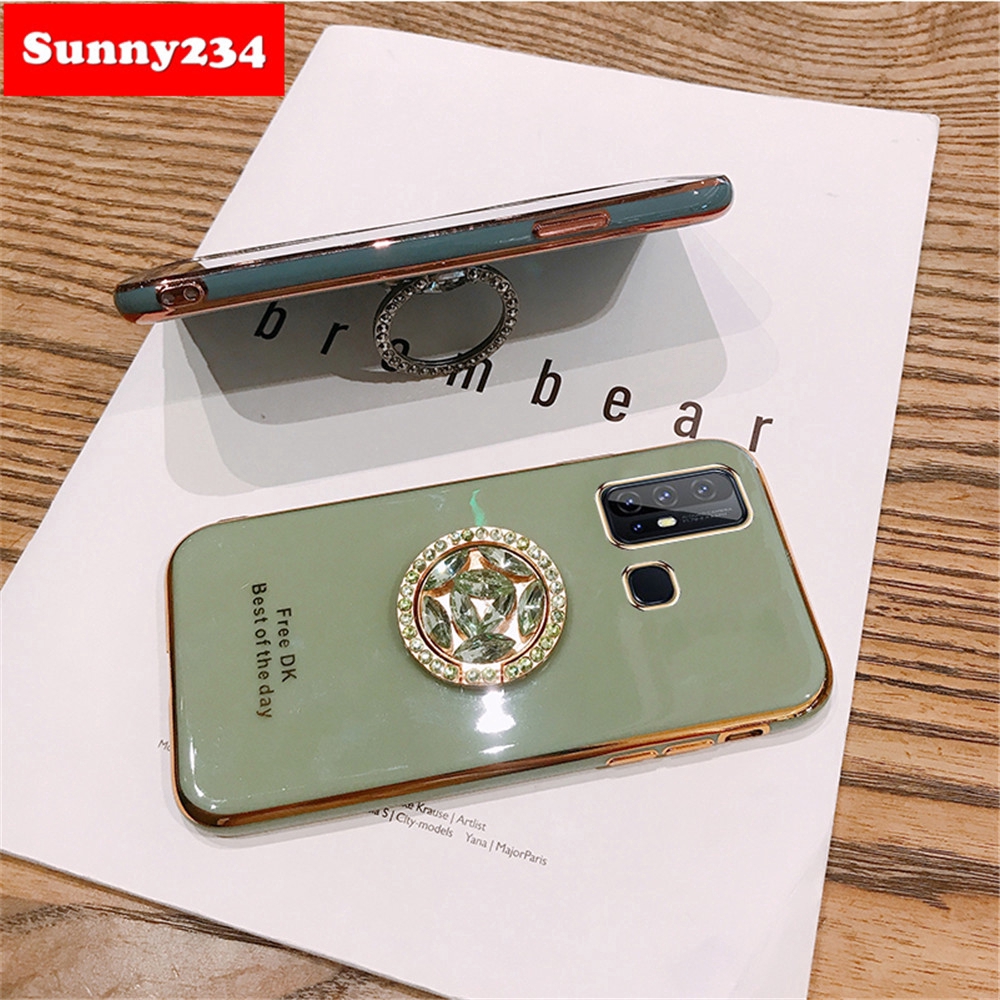 Ốp điện thoại silicone dẻo mạ 6D sang trọng cho VIVO Y50 Y30 Y11 Y12 Y15 Y17 Y19 Y91 Y91 Y93 Y95 S1 Z1 PRO X50 PRO