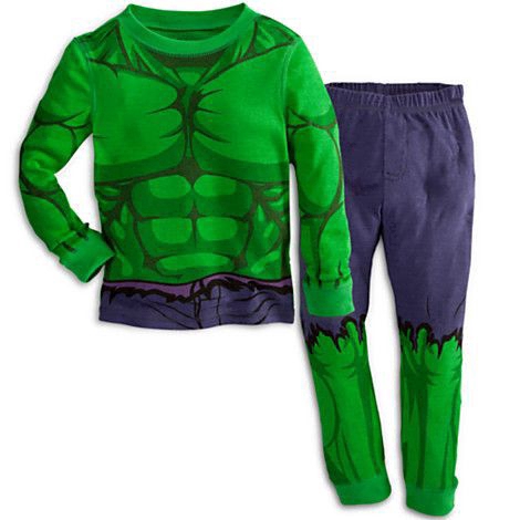 Bộ Đồ Bộ Dài Tay Hóa Trang Nhân Vật Siêu Anh Hùng Ngộ Nghĩnh Dành Cho Bé Trai