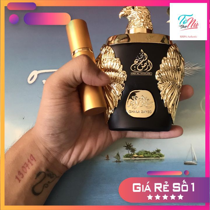 [GIÁ RẺ NHẤT] Nước hoa nam chính hãng Dubai "Đại Bàng Vàng" Ghala Zayed Luxury Gold 1Oml | [Mẫu thử]
