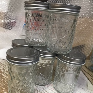 10 hủ thuỷ tinh kim cương 100-350ml