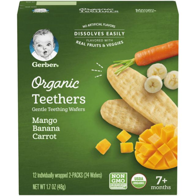 Bột ăn dặm Gerber Organic vị gạo 227g 4m+