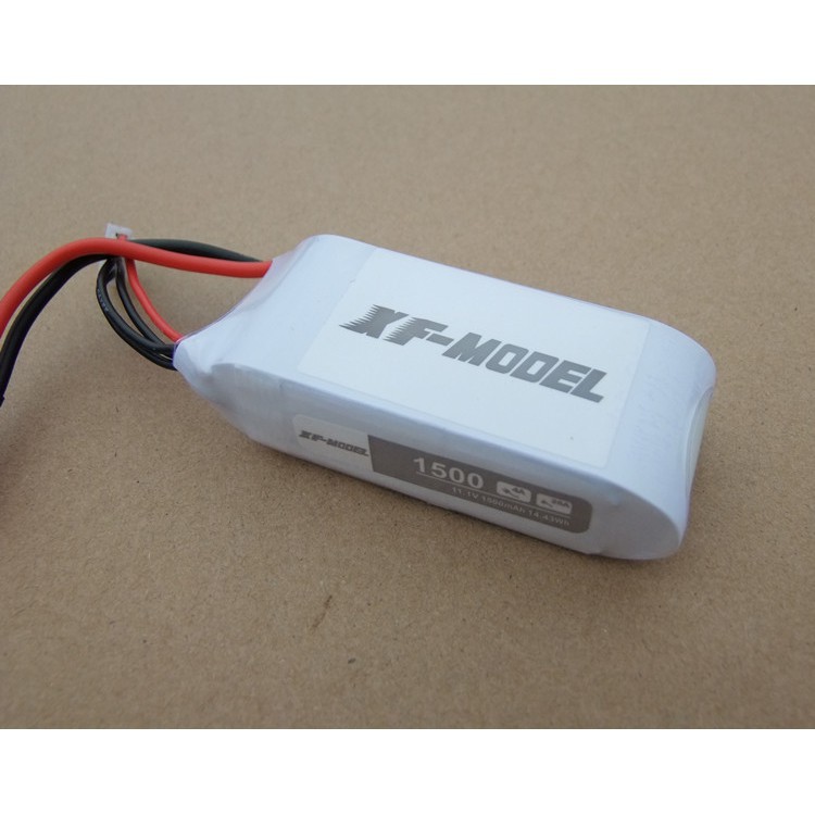 Pin 3s 11.1V XF-MODEL 1500mah 25c