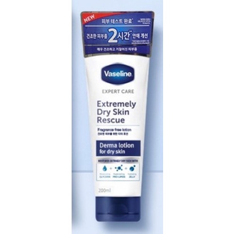 Sữa dưỡng thể Vaseline Derma Extremely Dry Skin Rescue 200ml