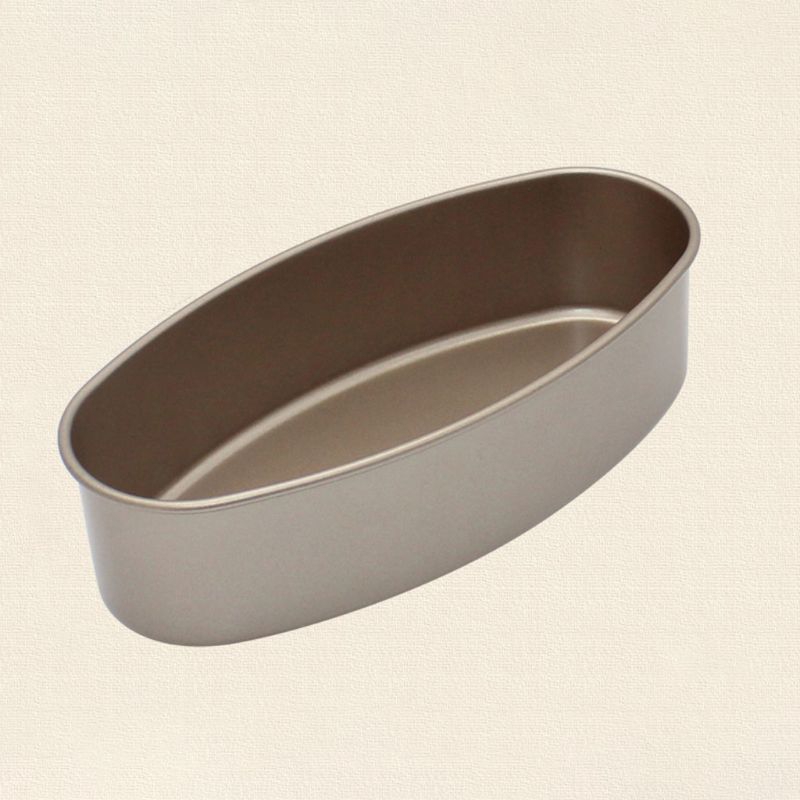 Khuôn làm bánh chống dính hình oval 9 inch