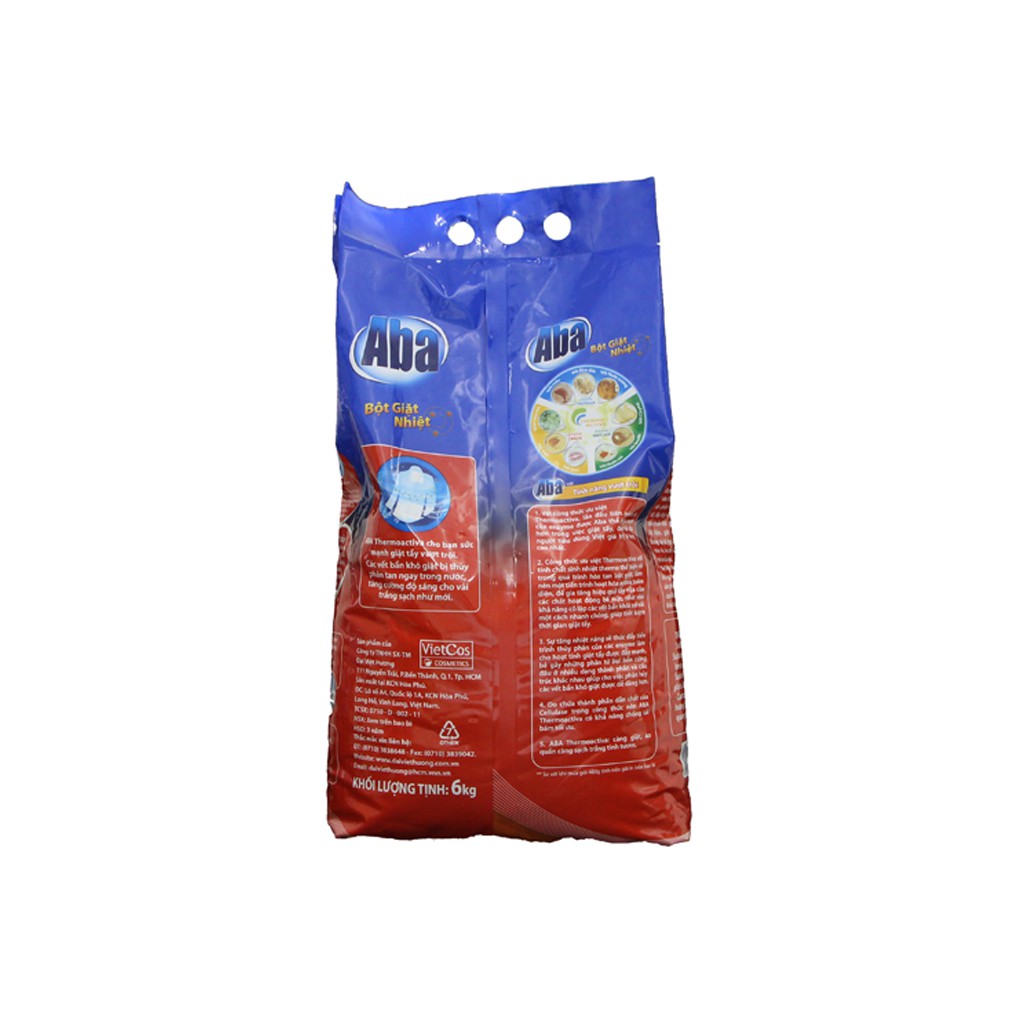 Bột giặt nhiệt Aba 6kg