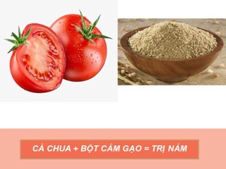 Mặt Nạ Bột Cà Chua Handmade - Giảm Mụn Đầu Đen