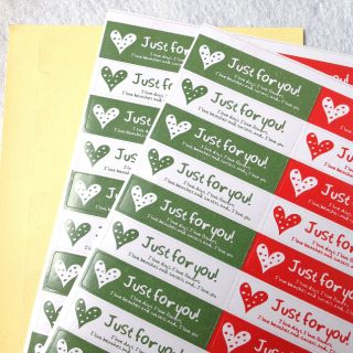 Sticker dán Just for you