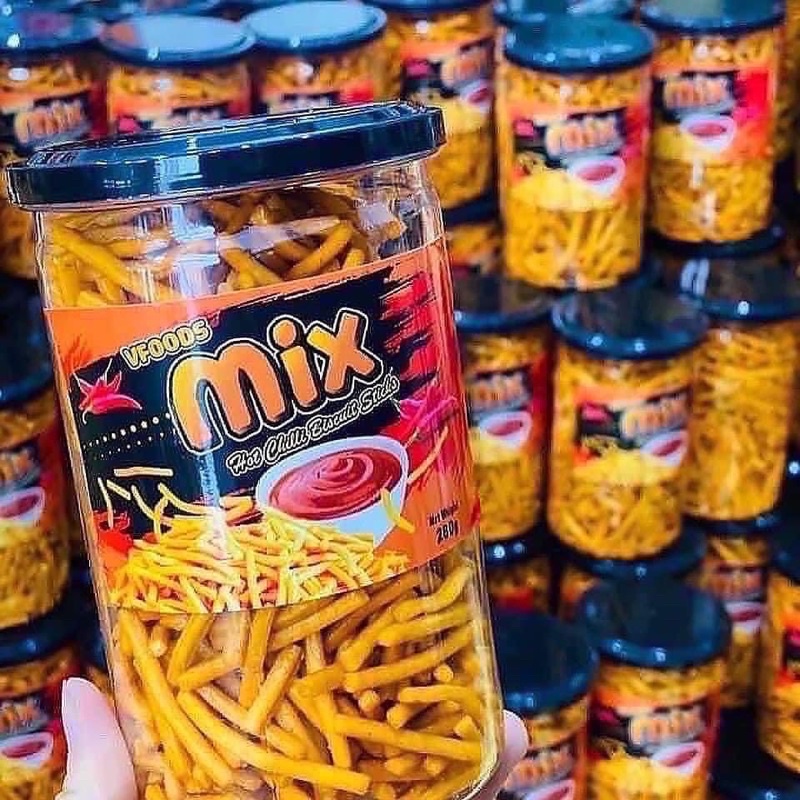 Bim Tăm Mix Thái Lan hũ 260gram