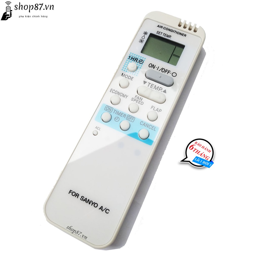 Điều khiển điều hòa Sanyo