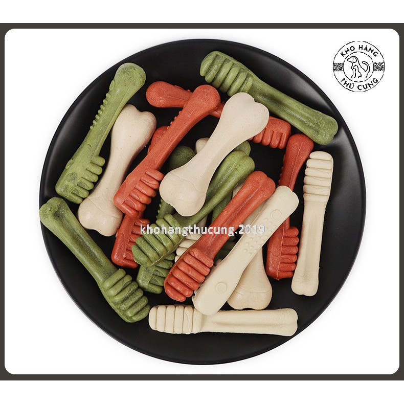 Xương bàn chải - Snack Xương gặm sạch răng cho chó- Gói 90g Kypet