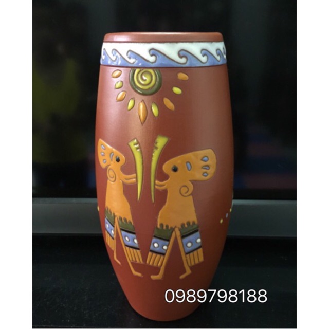 Lọ hoa gốm Bát Tràng 