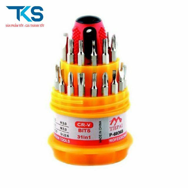 Bộ tô vít 31 món đa năng, tua vít đa dụng vặn mở các loại ốc vít