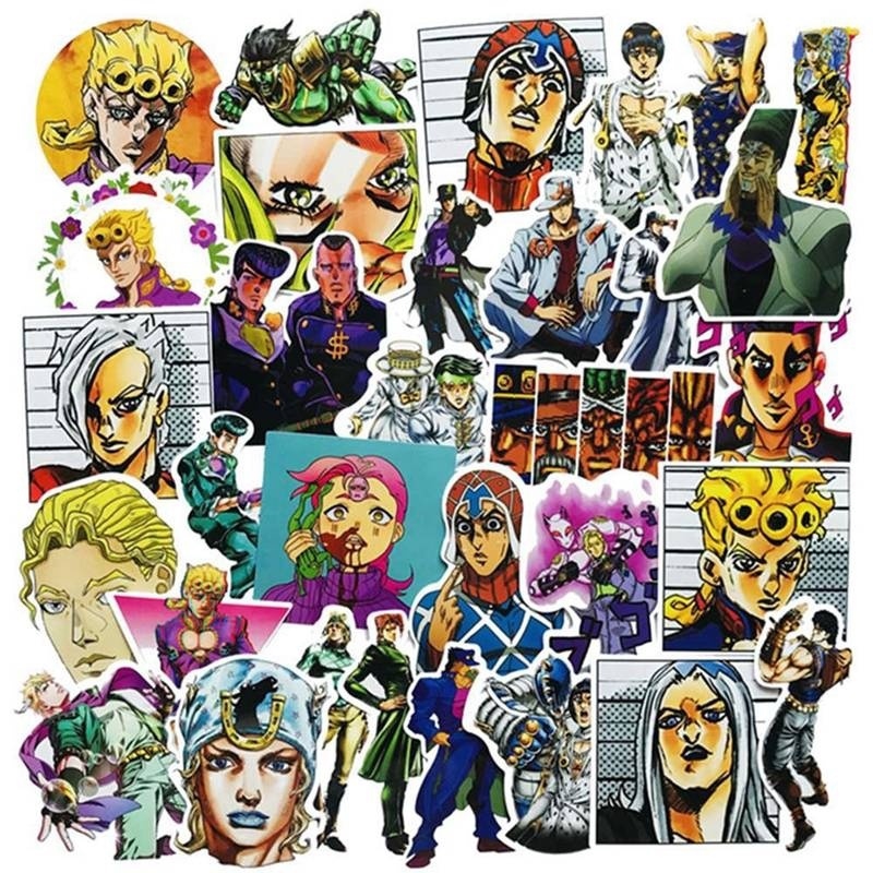 Set 50 Sticker Dán Trang Trí Chống Nước Phong Cách Graffiti Độc Đáo