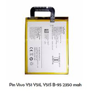 Pin Vivo Y51 2350mAh - Hàng nhập Khẩu (Bạc)-zin mới 100%