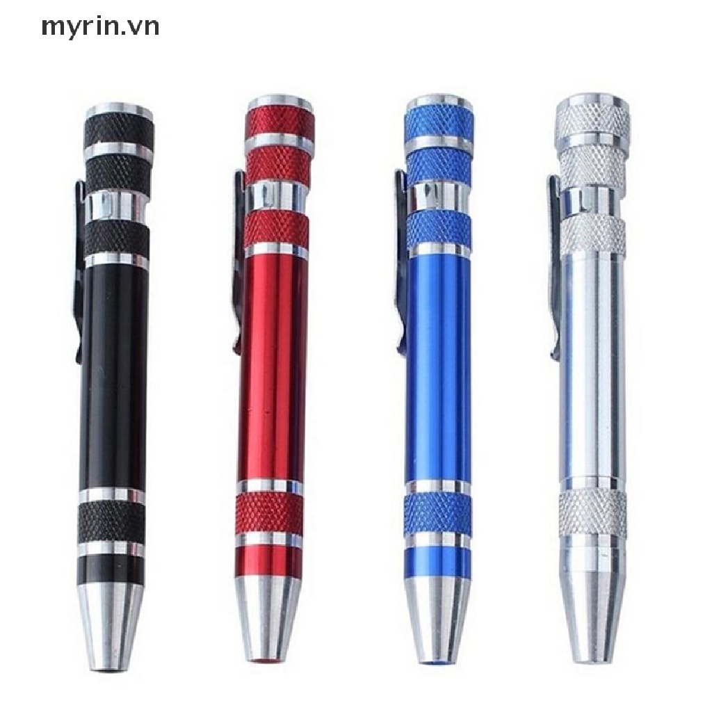 Bộ Tua Vít Mini Bỏ Túi Đa Năng 8 Trong 1