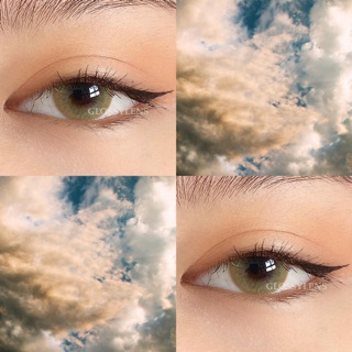Kính áp tròng NU BROWN Lens | Size giãn nhẹ HSD 3tháng. Giá 1 đôi tặng khay @glossylens.vn