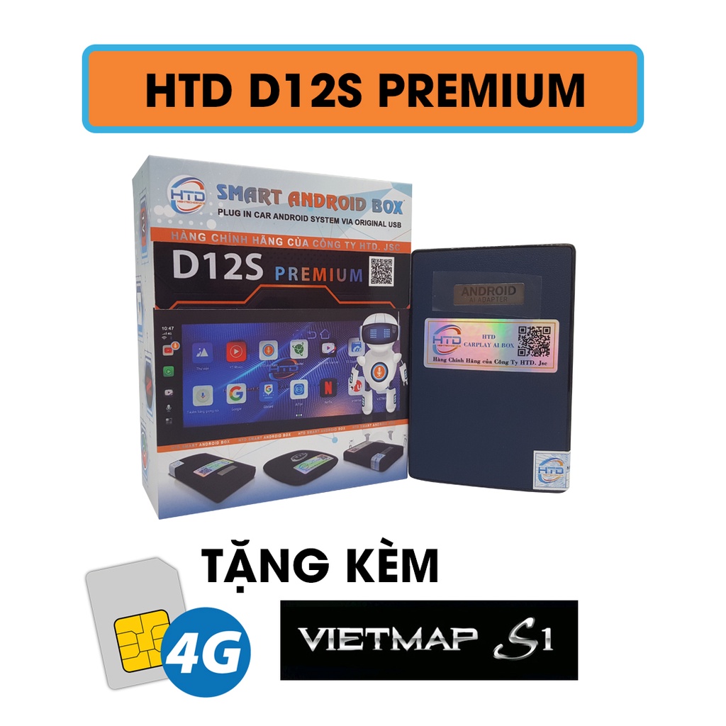 Android box dành cho ô tô - Model D12S Premium