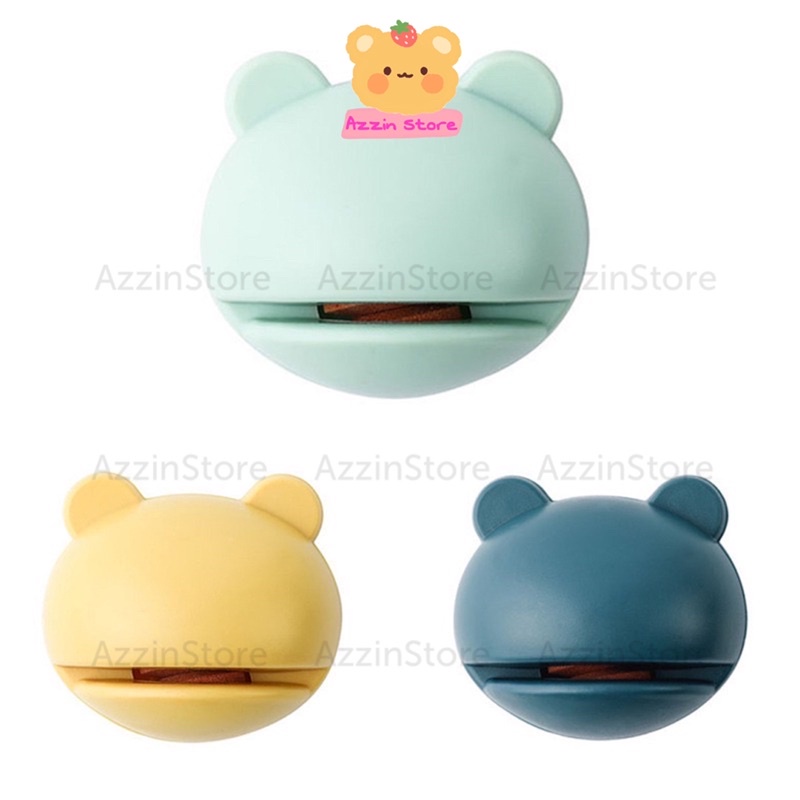 Dụng Cụ Mài Dao Trái Cây Hình Dáng Gấu Chóng Trượt Màu Sắc Tiện Lợi Dễ Thương - Azzin Store