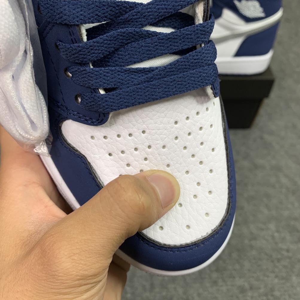 Giày thể thao Jodan NAVY hight, giày jodan xanh than cổ thấp, cổ cao cả nam và nữ hàng Full Box | BigBuy360 - bigbuy360.vn