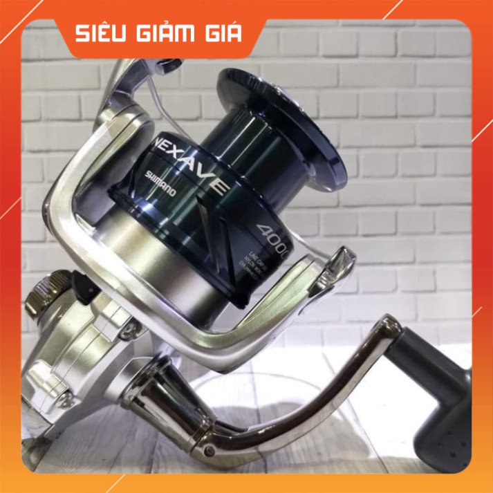 [Combo] Máy câu cá Shimano Nexave 4000HG -ĐỒ CÂU ĐINH THẮNG [Giá rẻ]