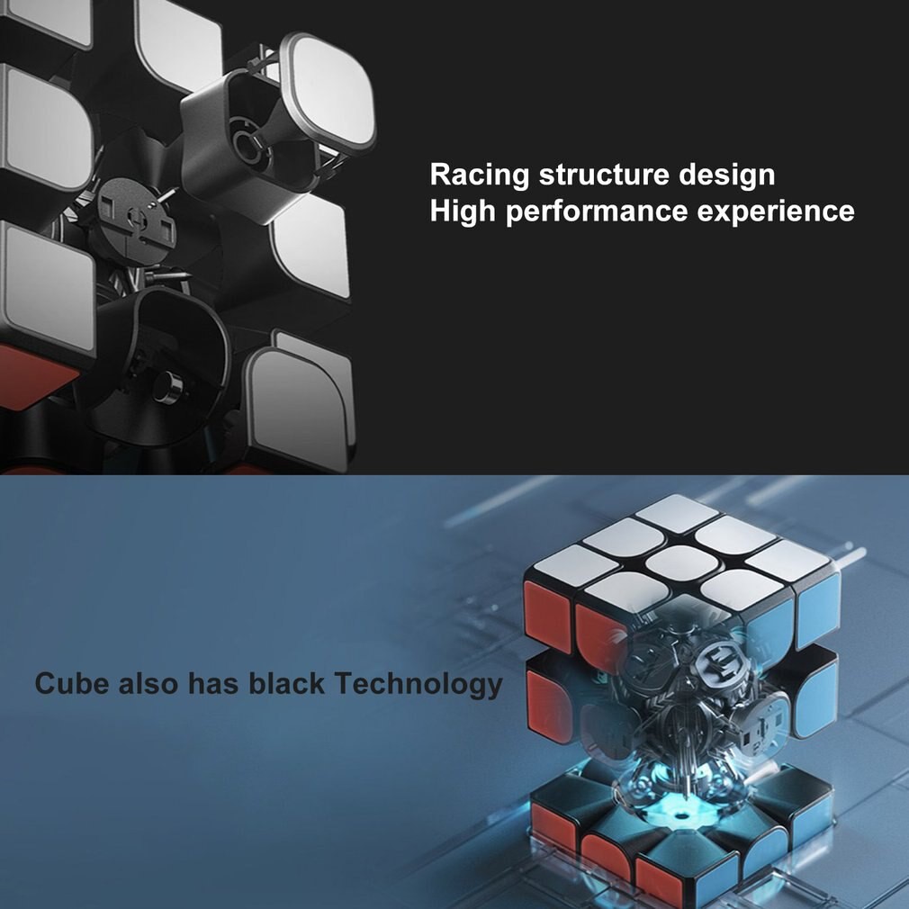 Rubik Thông minh Xiaomi Mijia Phiên bản kết nối app MiSmartMagicCube - Xiaomi Mijia Smart Rubik Cube XMMF01JQD