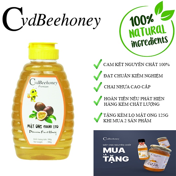 Mật Ong Hoa Bạc Hà Nguyên Chất, Tăng Cường Đề Kháng , Sức Khỏe, Làm Đẹp  CvdBeehoney 500g