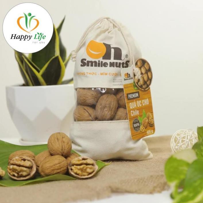 Qủa óc chó chile nguyên vỏ túi 500g - Happy Life for You