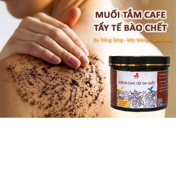 Tẩy Da Chết Body Toàn Thân Muối Tắm Cà Phê 700gr | Muối Cafe Body Scrub HandMade