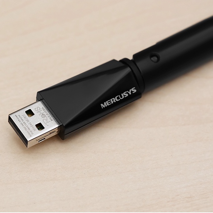 USB Wifi AC650 Mercusys MU6H Đen