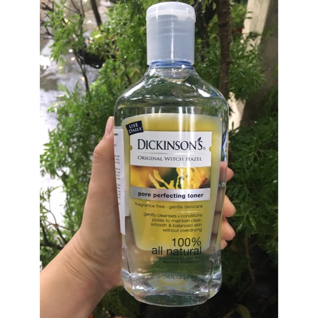 Nước hoa hồng Dickinson’s Original Witch Hazel Pore Perfecting Toner 473ml