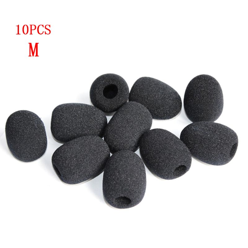 Set 10 Vỏ Xốp Bọc Bảo Vệ Đầu Micro Chuyên Dụng
