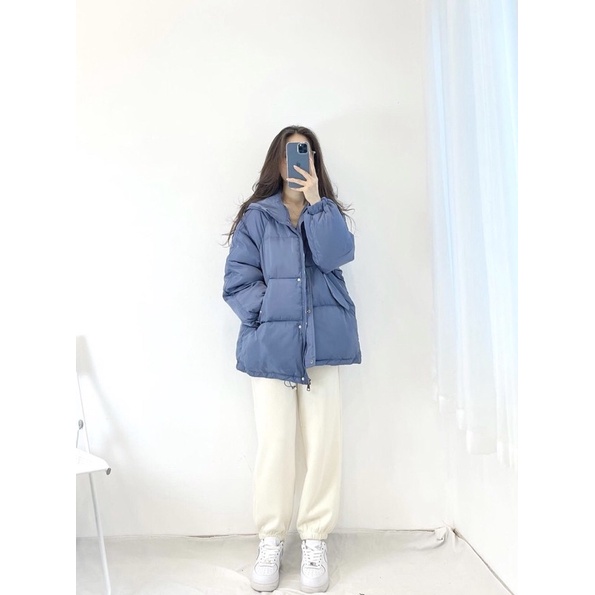 Có size nhỏ XS / Áo phao béo nữ phom rộng không sợ đại hàn cam kết hàng chuẩn loại 1