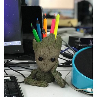 Hộp Đựng Bút Groot (Chậu Cây Mini) - 14cm