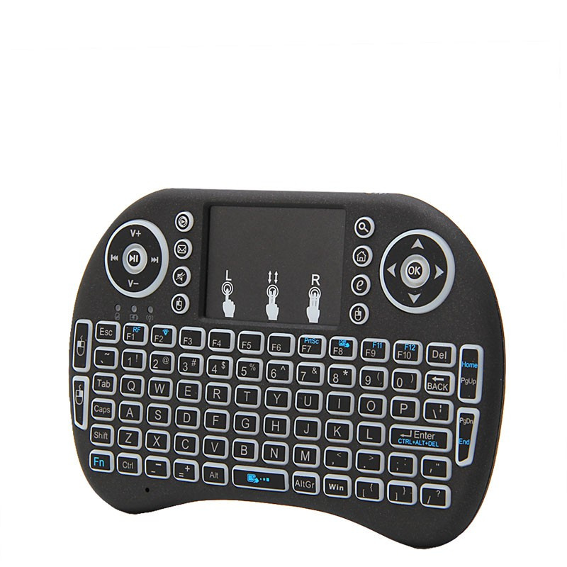 lucky* 2.4G Mini Backlit Wireless Touchpad Keyboard Air Mouse For PC Pad Android TV Box