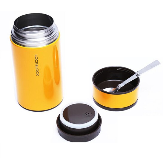 Hộp Giữ Nhiệt Đựng Thức Ăn Lock&amp;Lock Column Food Jar LHC8023 (1000ml) - HÀNG CHÍNH HÃNG