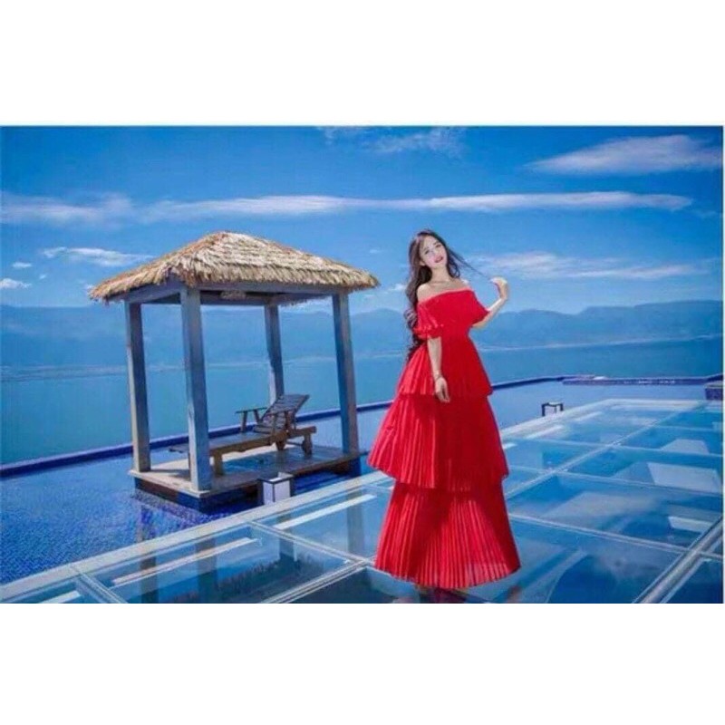 MAXI BẸT VAI DẬP LY TẦNG